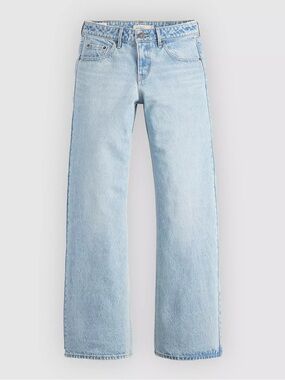 Levi's Low Loose Light Wash Low Waisted Jeans